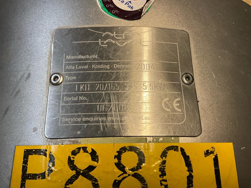 Alfa Laval Pump station