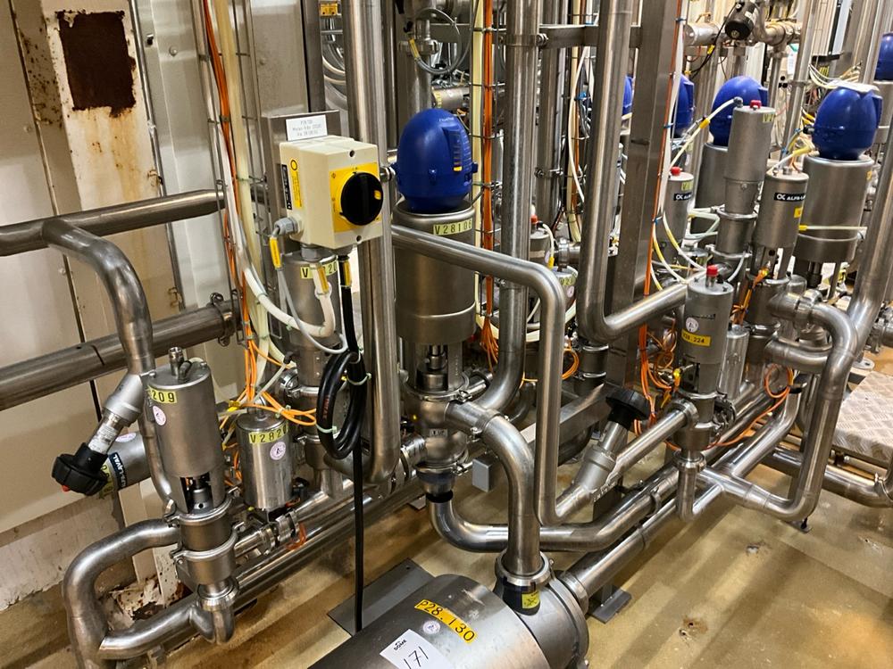 Alfa Laval pneumatic valve (26x)