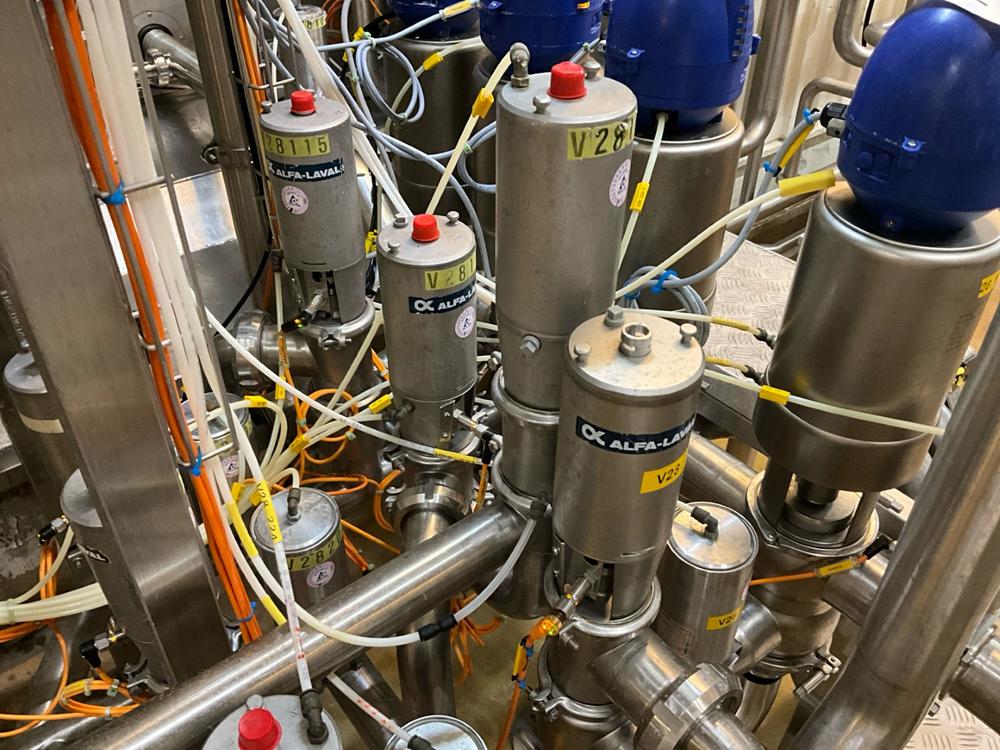 Alfa Laval pneumatic valve (26x)