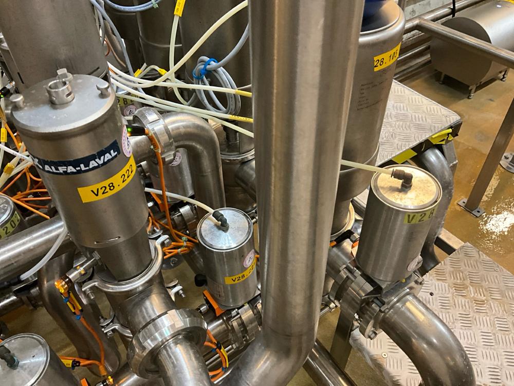 Alfa Laval pneumatic valve (26x)