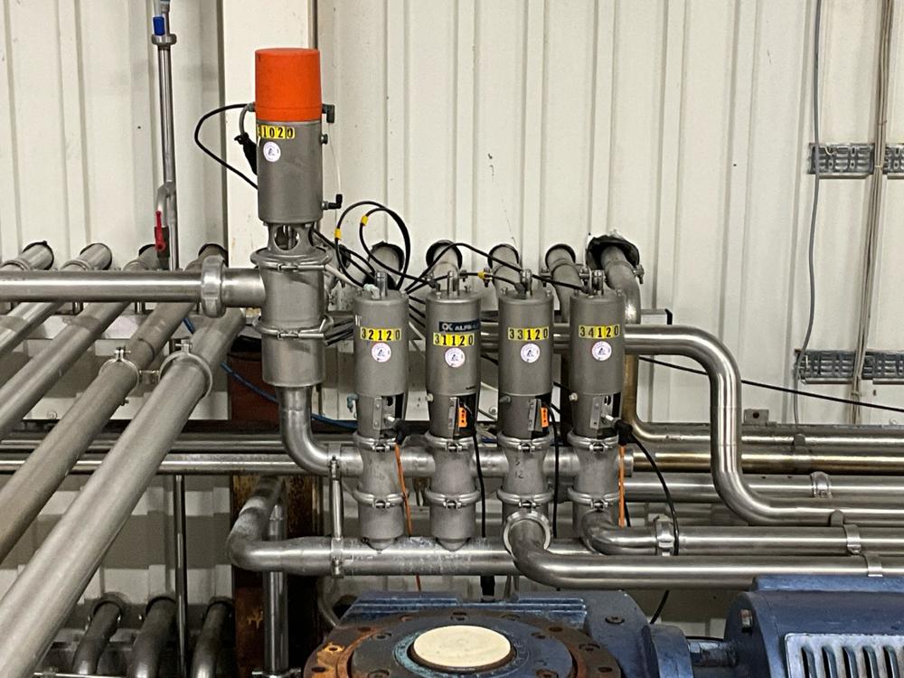 Alfa Laval pneumatic valve (13x)