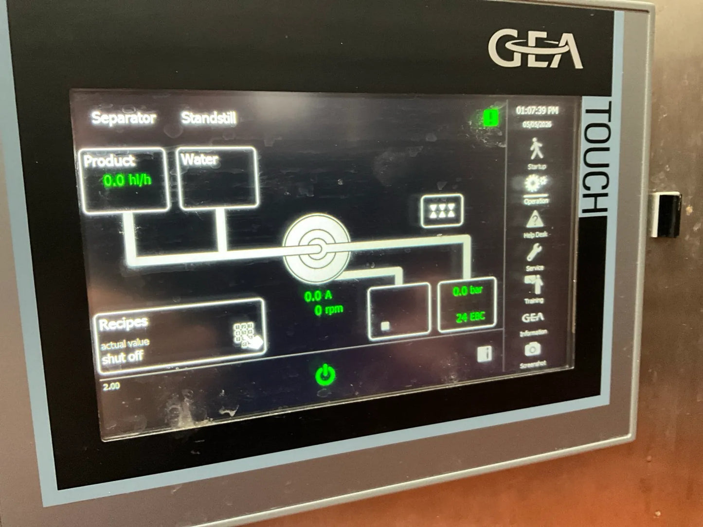 2022 GEA GSC 18-06-077 Beer Centrifuge / Separator