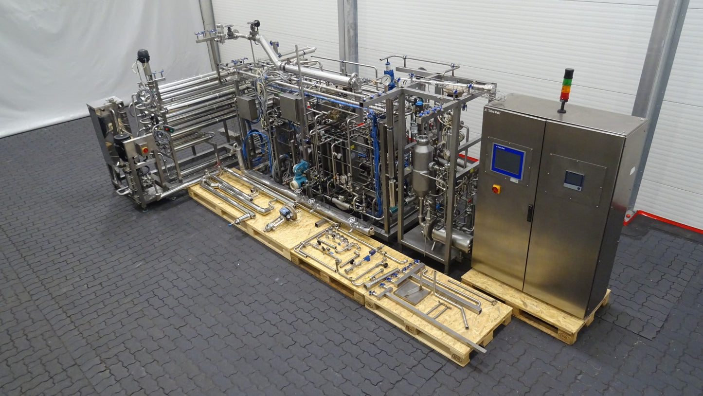Desserts Pilot UHT plant with VTIS direct injection module Tetra Pak