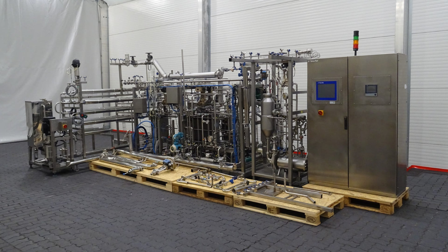 Desserts Pilot UHT plant with VTIS direct injection module Tetra Pak