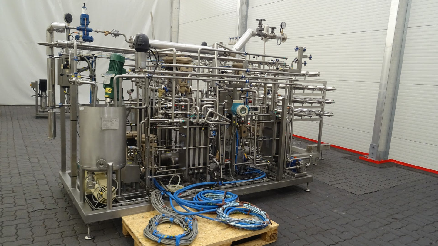 Desserts Pilot UHT plant with VTIS direct injection module Tetra Pak